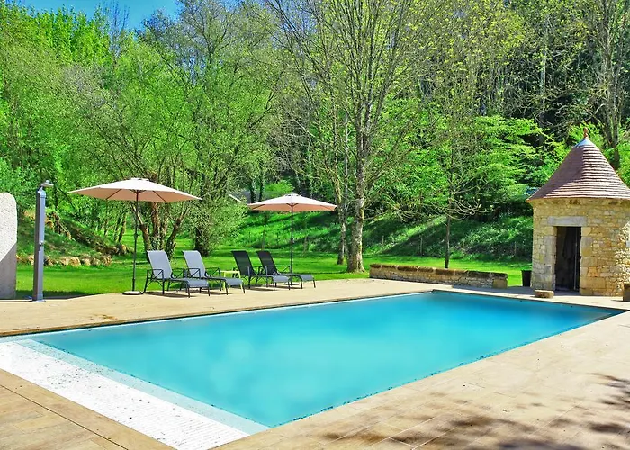 拉巴里尔-洛特酒店 住宿加早餐酒店 Le Vigan (Lot)